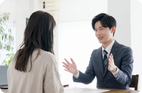 詳しい内容をお聞きになりたい方は、お打ち合わせをさせていただきます（オンライン可）